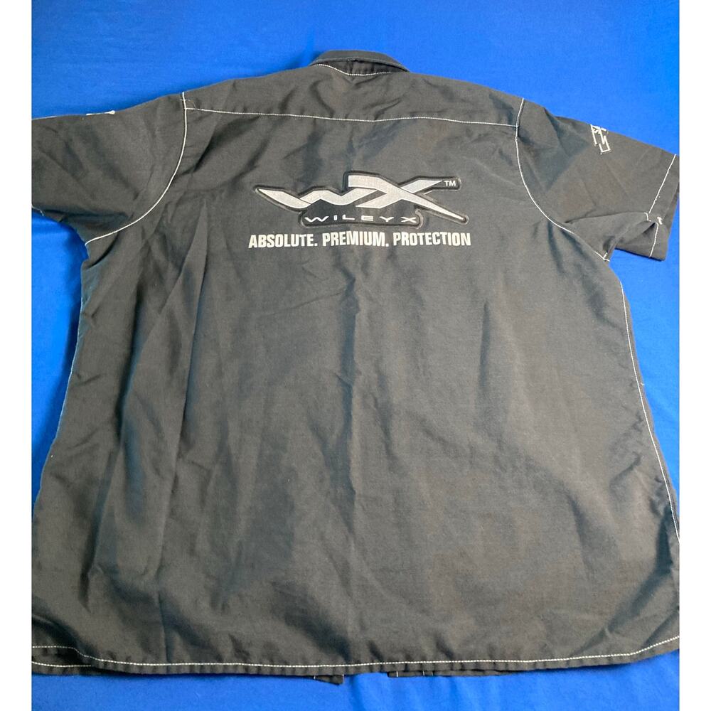 Harley Davidson Genuine Workwear Women's Short Sleeve Button Shirt 2XL-Wiley X